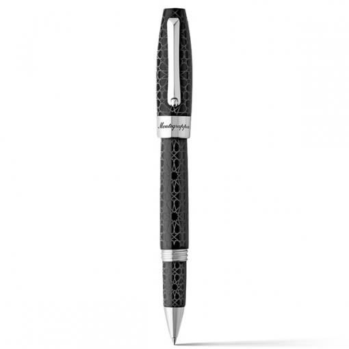 Роллеровая ручка Montegrappa Fortuna Credo Girih Platinum PVD Roller