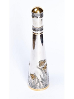 Серебряный Графин Ирисы маленький