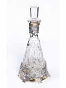 Серебряный Графин Профиль девушки