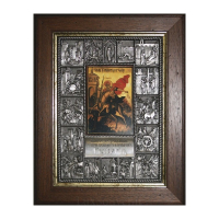 Икона "Житие Георгия Победоносца" на подарок