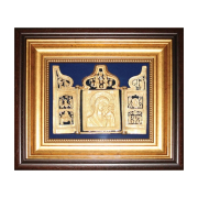 Икона "Богоматерь Казанская" с миниатюрами