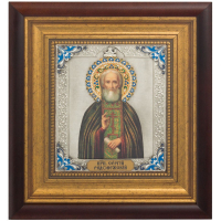 Икона "Святой преподобный Сергий Радонежский"