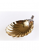 Серебреная Икорница Русалка 1136