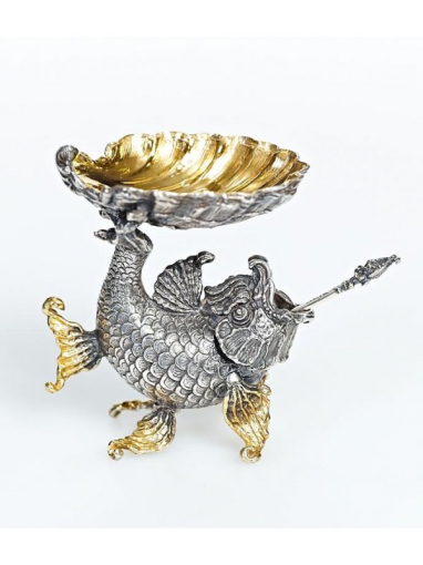 Серебреная Икорница Золотая рыбка