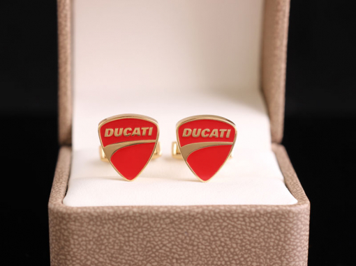 Запонки с логотипом "DUCATI"