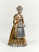 Серебряный Колокольчик Девушка с шарманкой