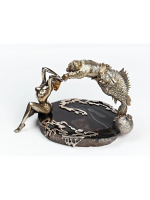 Серебреная Композиция Женщина-Европа