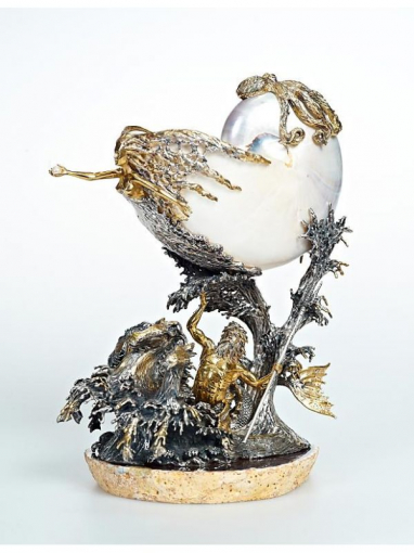 Серебреная Композиция Наутилус