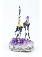 Серебреная Композиция Слоны