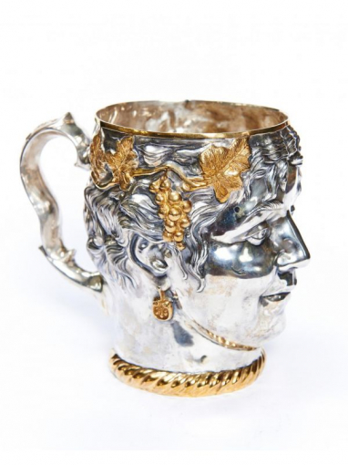 Серебреная Кружка пивная