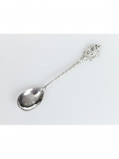 СЕРЕБРЯНАЯ КОФЕЙНАЯ ЛОЖКА "НИКОЛА"