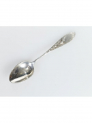 Серебряная кофейная ложка Ангелочек