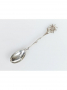 СЕРЕБРЯНАЯ КОФЕЙНАЯ ЛОЖКА "ЭДЕЛЬВЕЙС"