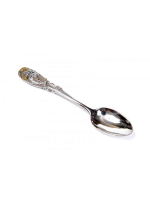 Серебряная Детская Ложка Рак