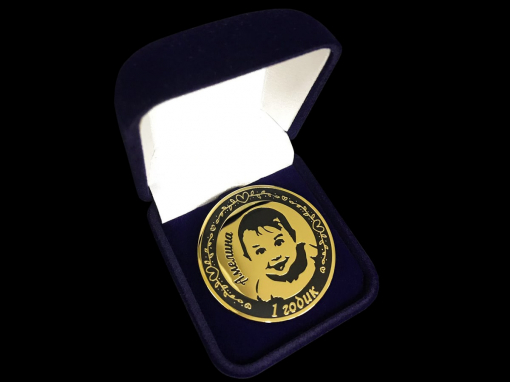 Золотая монета "Амелина"