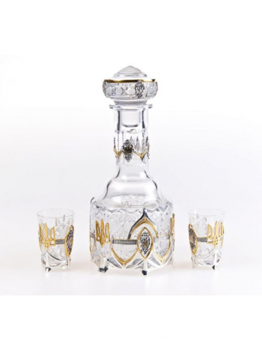 Серебряный Набор для напитков Украинский-2