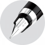 Перьевая ручка Montegrappa NeroUno Black Resin Fountain Pen