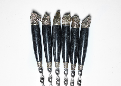 Набор шампуров «ОХОТА» (BLACK)