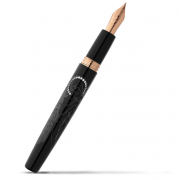 Перьевая ручка Montegrappa Fortuna Guardian Angel Rose Gold Black Resin pens