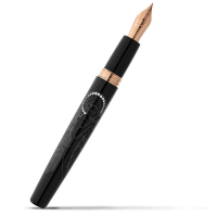 Перьевая ручка Montegrappa Fortuna Guardian Angel Rose Gold Black Resin pens