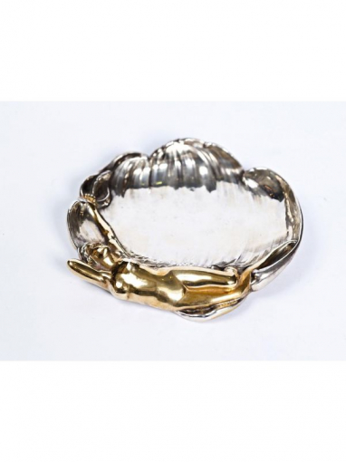 СЕРЕБРЯНАЯ ПЕПЕЛЬНИЦА "ДЕВА"