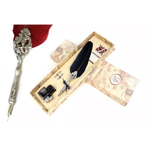 Письменный набор с перьями