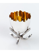 Серебреная Подставка под яйцо 452