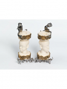 Серебряный Подсвечники Африка