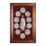 Коллаж "Медали на княжение Великой княгини Ольги"