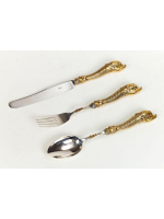 Серебряный Прибор столовый Дельфины