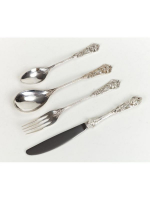 Серебряный Прибор столовый Фиалка