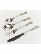 Серебряный Прибор столовый Фиалка