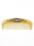 Расческа из рога и серебра Театральная