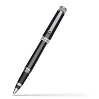 Роллеровая ручка Montegrappa NeroUno Crystal Platinum PVD Roller