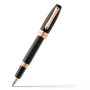 Роллеровая ручка Montegrappa Fortuna Black Resin Rose Gold PVD Roller