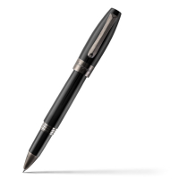 Роллеровая ручка Montegrappa Fortuna Black Rhutenium PVD Roller