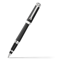 Роллеровая ручка Montegrappa NeroUno Black Resin Platinum PVD Roller