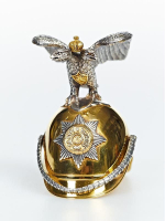 Серебреная Рюмка шлем маленький