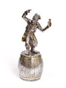 Серебреная Рюмка штрафная Козак-350