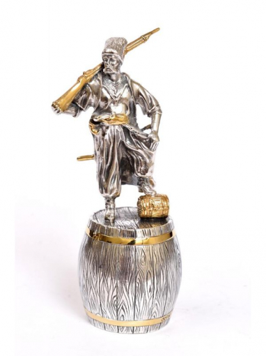 Серебреная Рюмка штрафная Козак-352