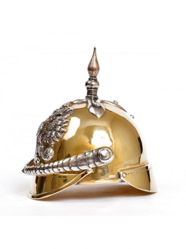 Серебреная Рюмка штрафная Шлем большой