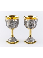 Серебряные Рюмки Боярин и Бояриня