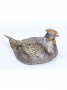 Серебреная Салатница Курочка