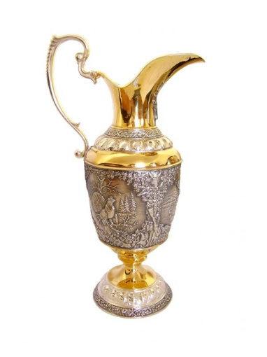 Серебряный кувшин Охота на фазанов