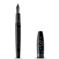 Перьевая ручка Montegrappa Fortuna Credo Shema Yisrael Ruthenium PVD Fountain pen