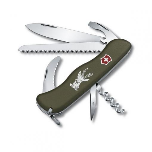 Складной нож Victorinox "Hunter" 0.8873.4 зелёный