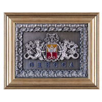 Коллаж "Герб Одессы с тритонами 2"