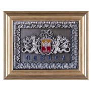 Коллаж "Герб Одессы с тритонами 2"