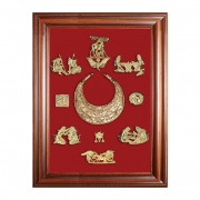 Коллаж "Скифская Пектораль 4"