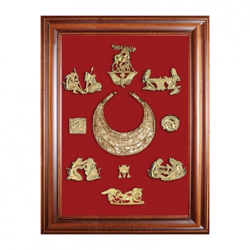 Коллаж "Скифская Пектораль 4"